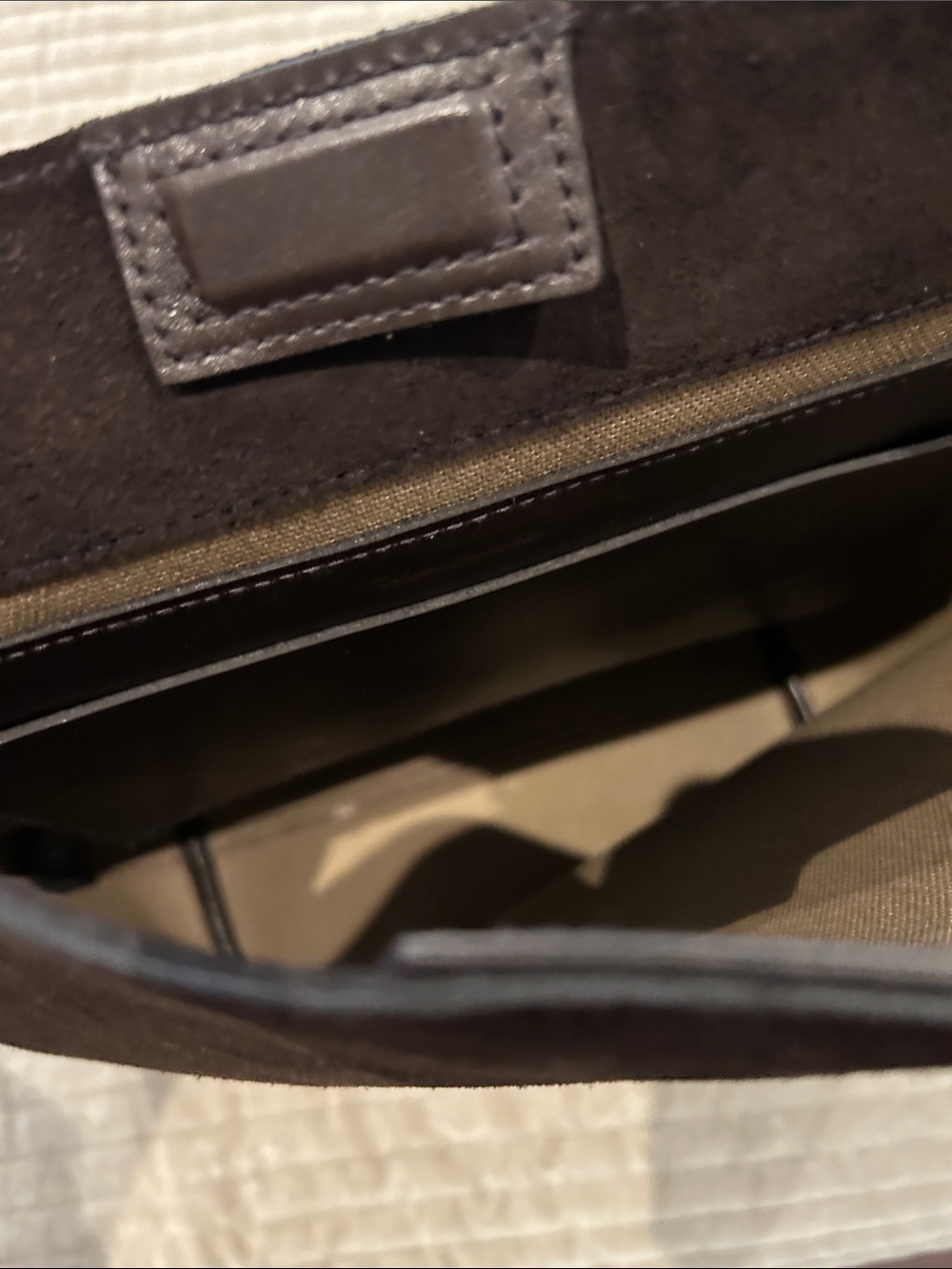 Madewell Suede Bucket Bag - Picture 7 of 14